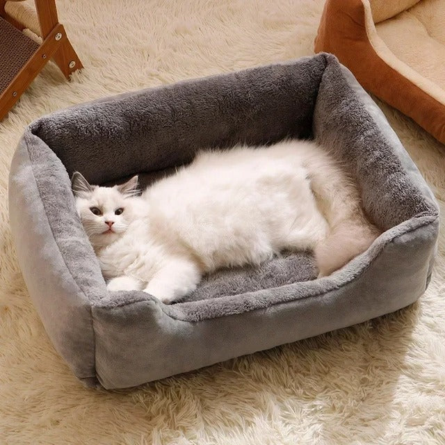 Snuggle Soft Calming Pet Bed for Dogs & Cats
