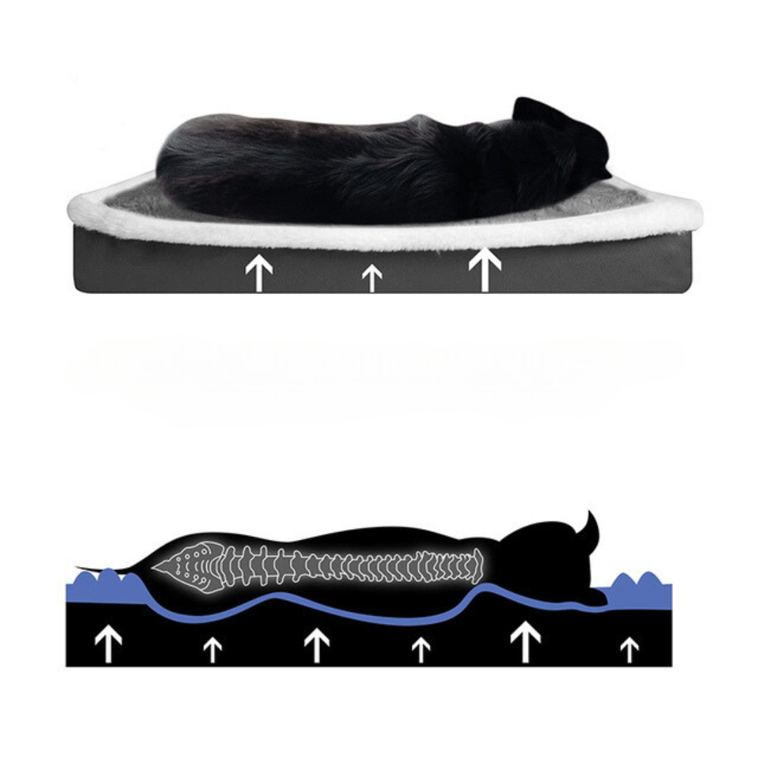 Soft Orthopedic Memory Foam Mattress Dog Bed