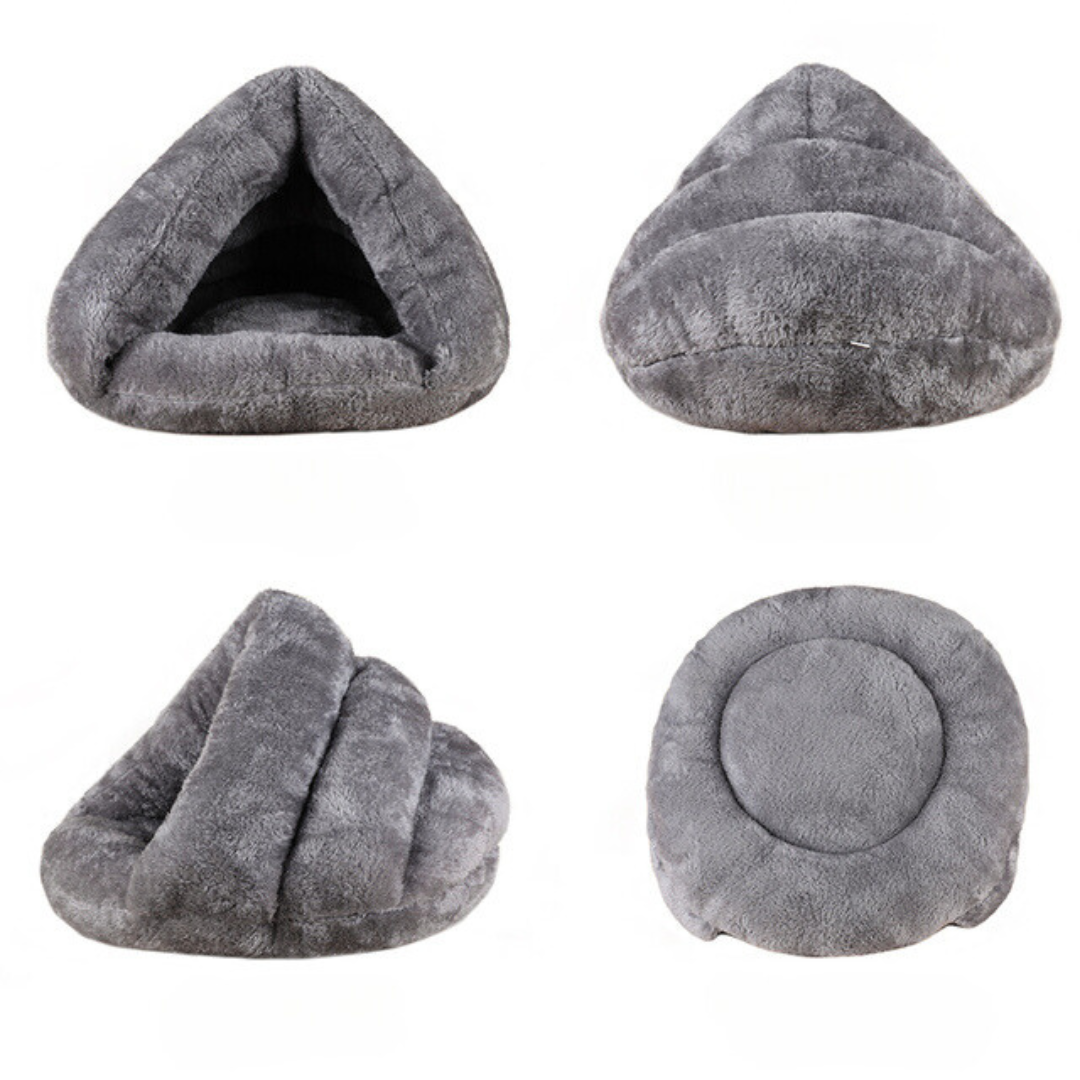 Warm & Snug Fleece Pet Bed Nest for Small Dogs & Cats