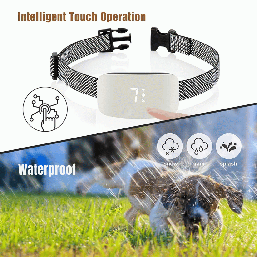 Anti-Bark Collar | Waterproof & Rechargeable Electric Dog Collar
