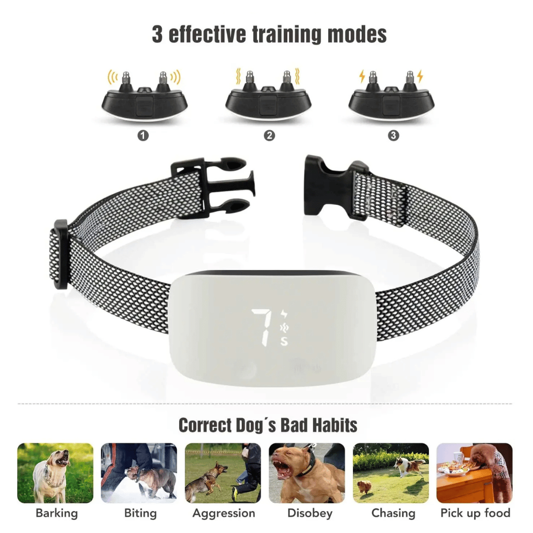 Anti-Bark Collar | Waterproof & Rechargeable Electric Dog Collar