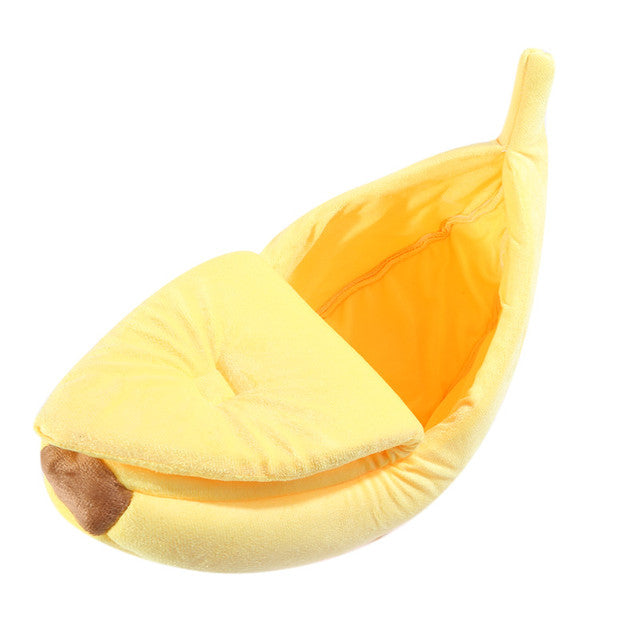 Banana Cat Bed Nest