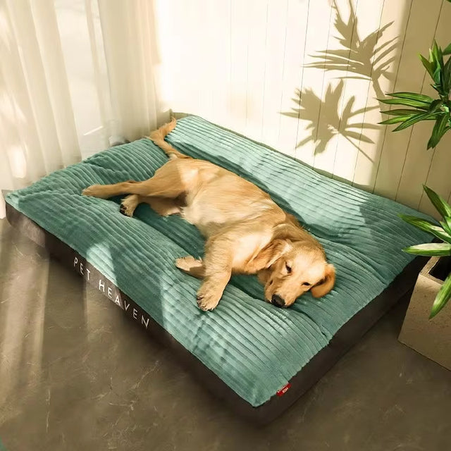 Calming Comfort Dog Bed Pillow with Washable Cover