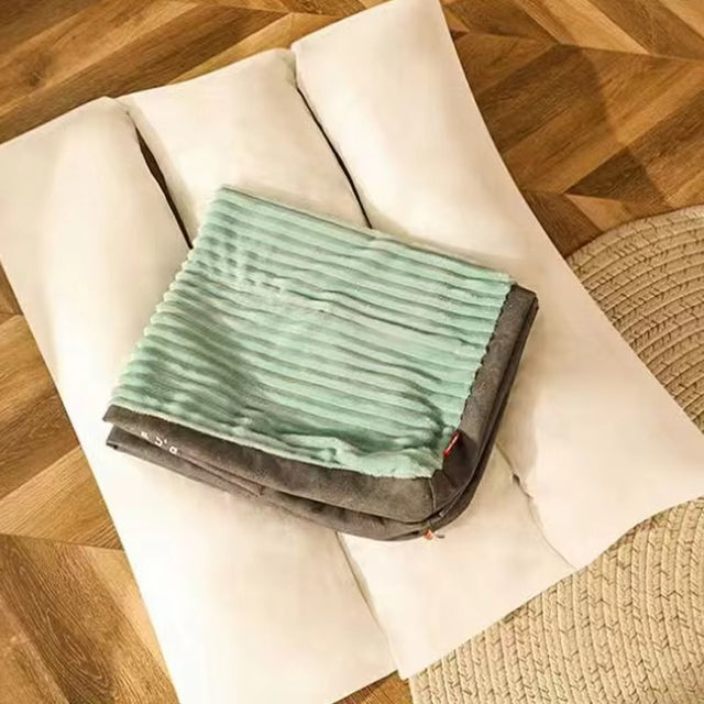 Calming Comfort Dog Bed Pillow with Washable Cover