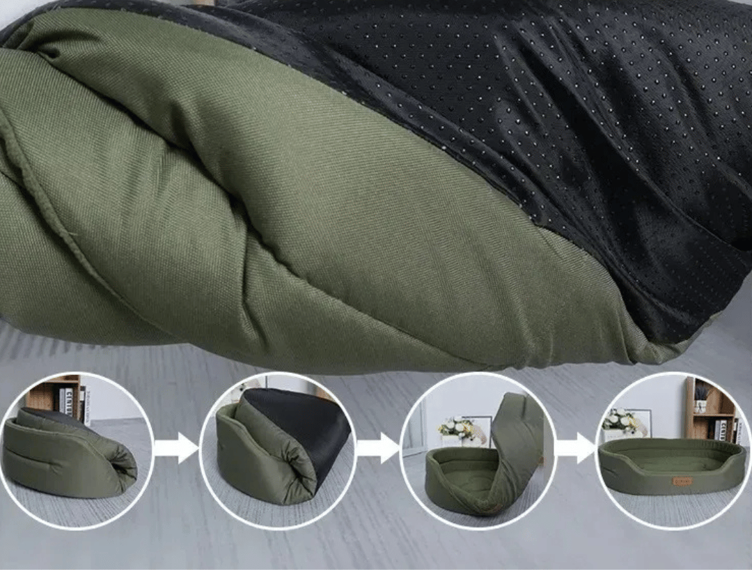 Calming Dog Bed with Removable & Waterproof Inner Pad