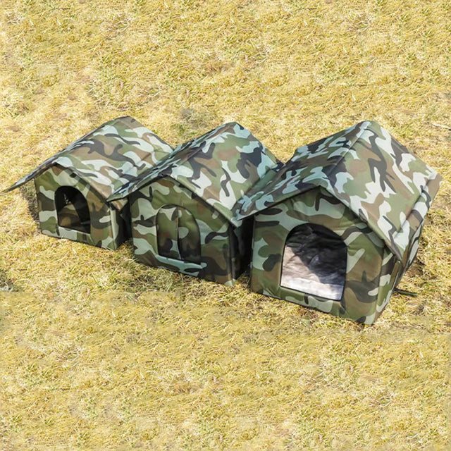 Camouflage Outdoor Cat House