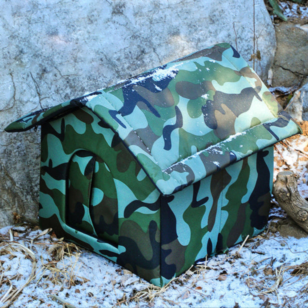Camouflage Outdoor Cat House