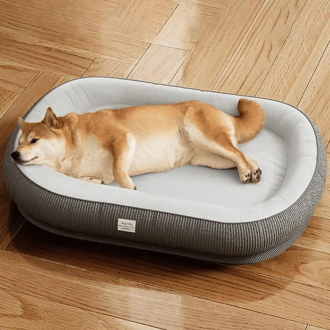 Comfort Calming Dog Bed with Waterproof Removable Cover