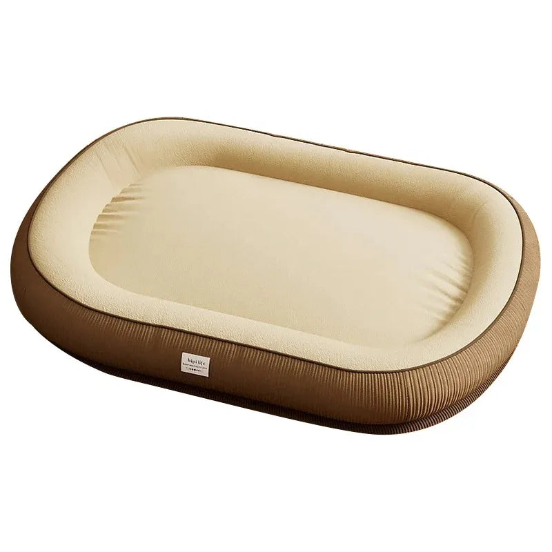 Comfort Calming Dog Bed with Waterproof Removable Cover