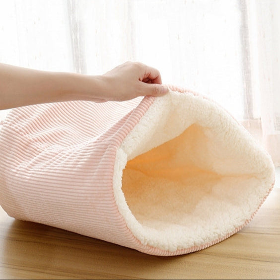 Cosy Plush Cat Sleeping Bag