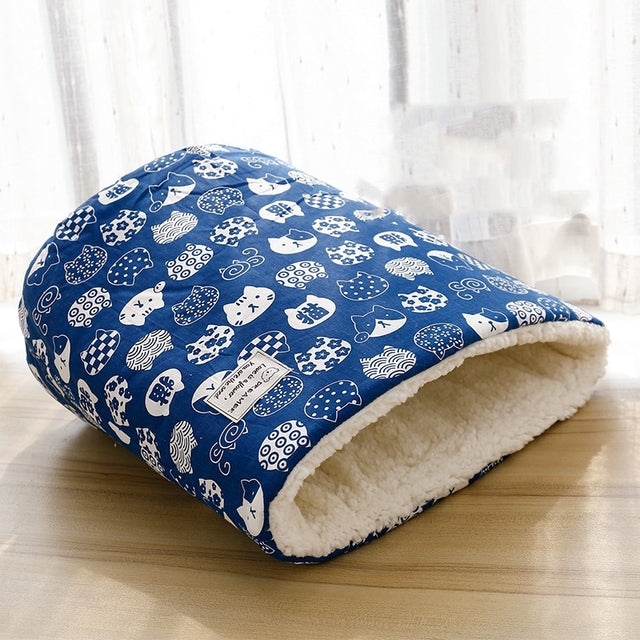Cosy Plush Cat Sleeping Bag