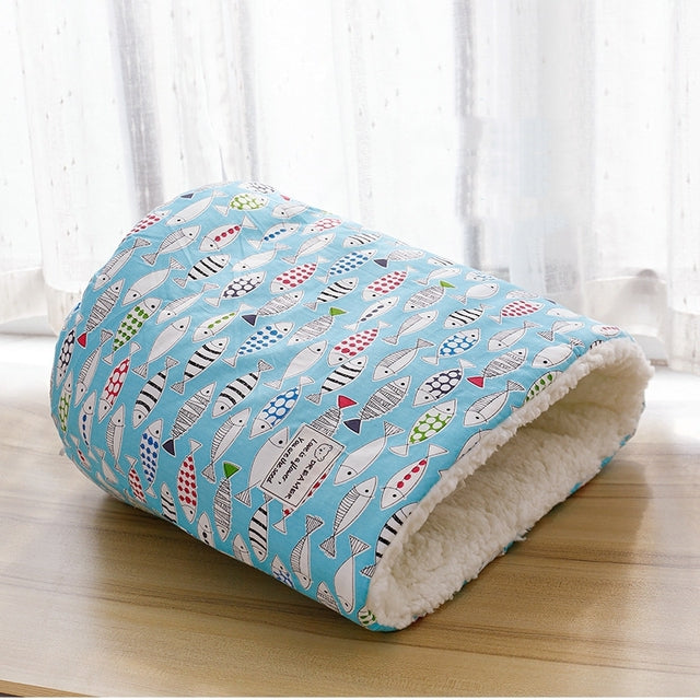 Cosy Plush Cat Sleeping Bag