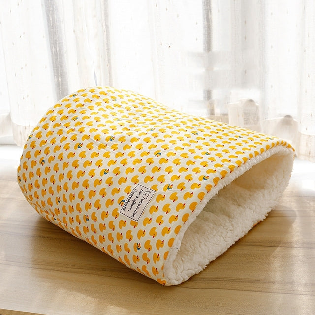 Cosy Plush Cat Sleeping Bag
