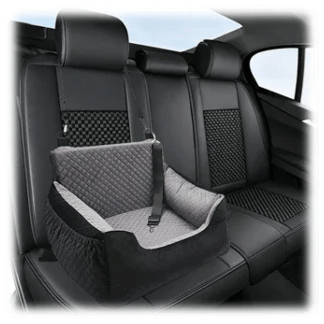 Cushioned & Washable Dog Car Seat