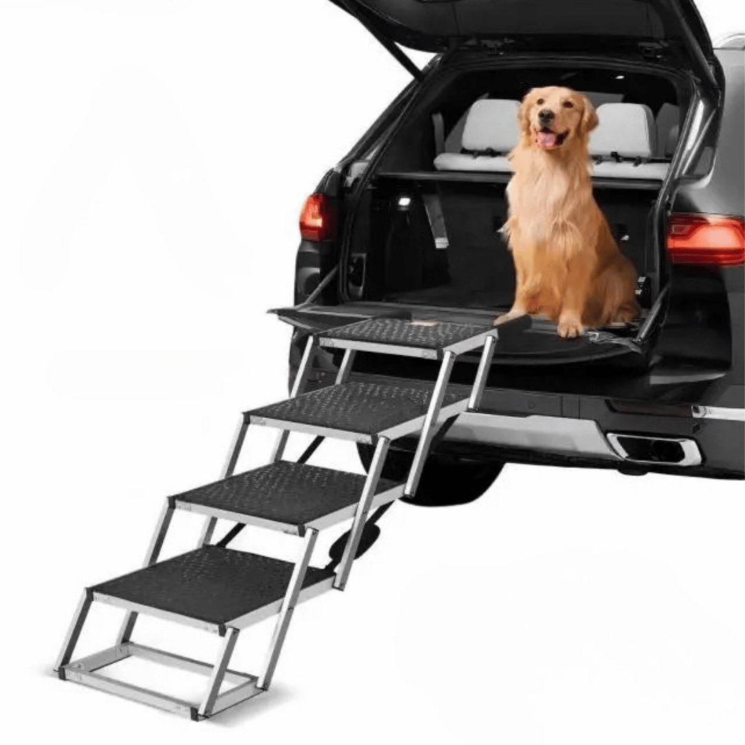 Easy-Hop Safe & Secure Folding Dog Car Steps