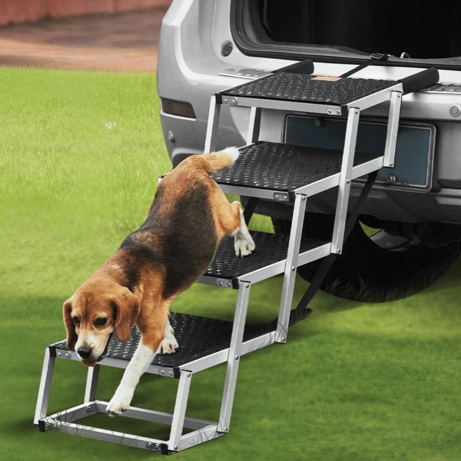 Easy-Hop Safe & Secure Folding Dog Car Steps