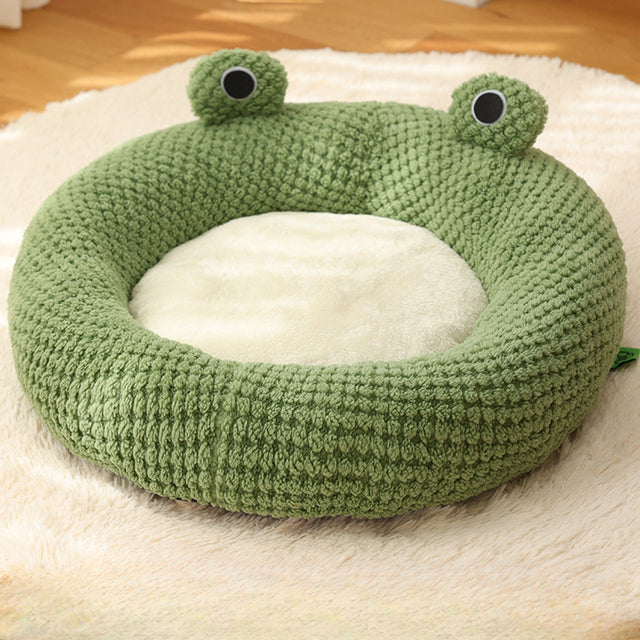 Frog Cat Bed Open Nest