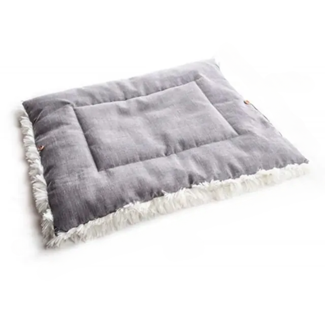 Furry Plush Foldable Cat Sleeping Nest & Mat