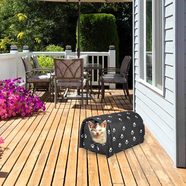Insulated & Waterproof Outdoor Cat House