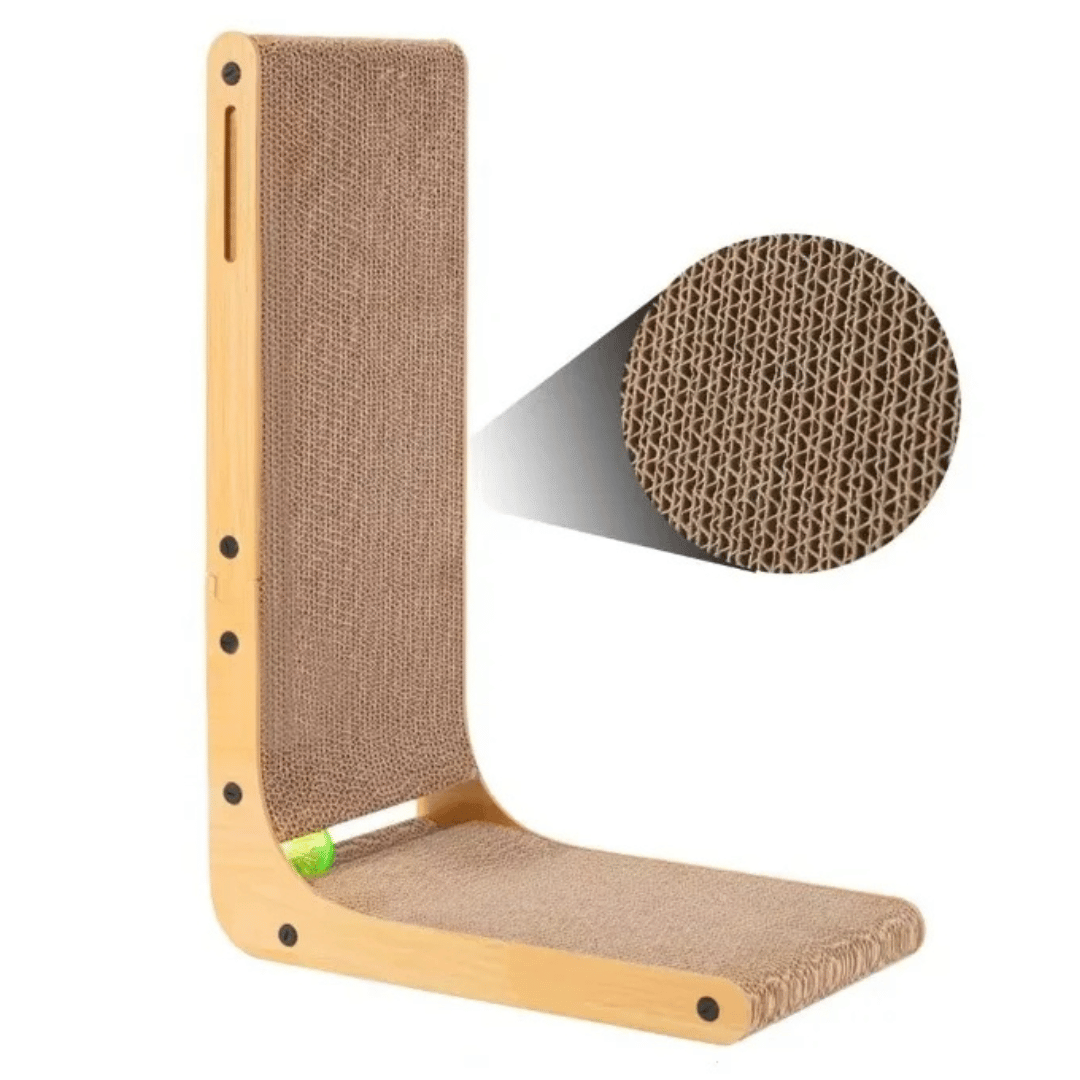 L-Shaped Cat Scratching Board Furniture Protector