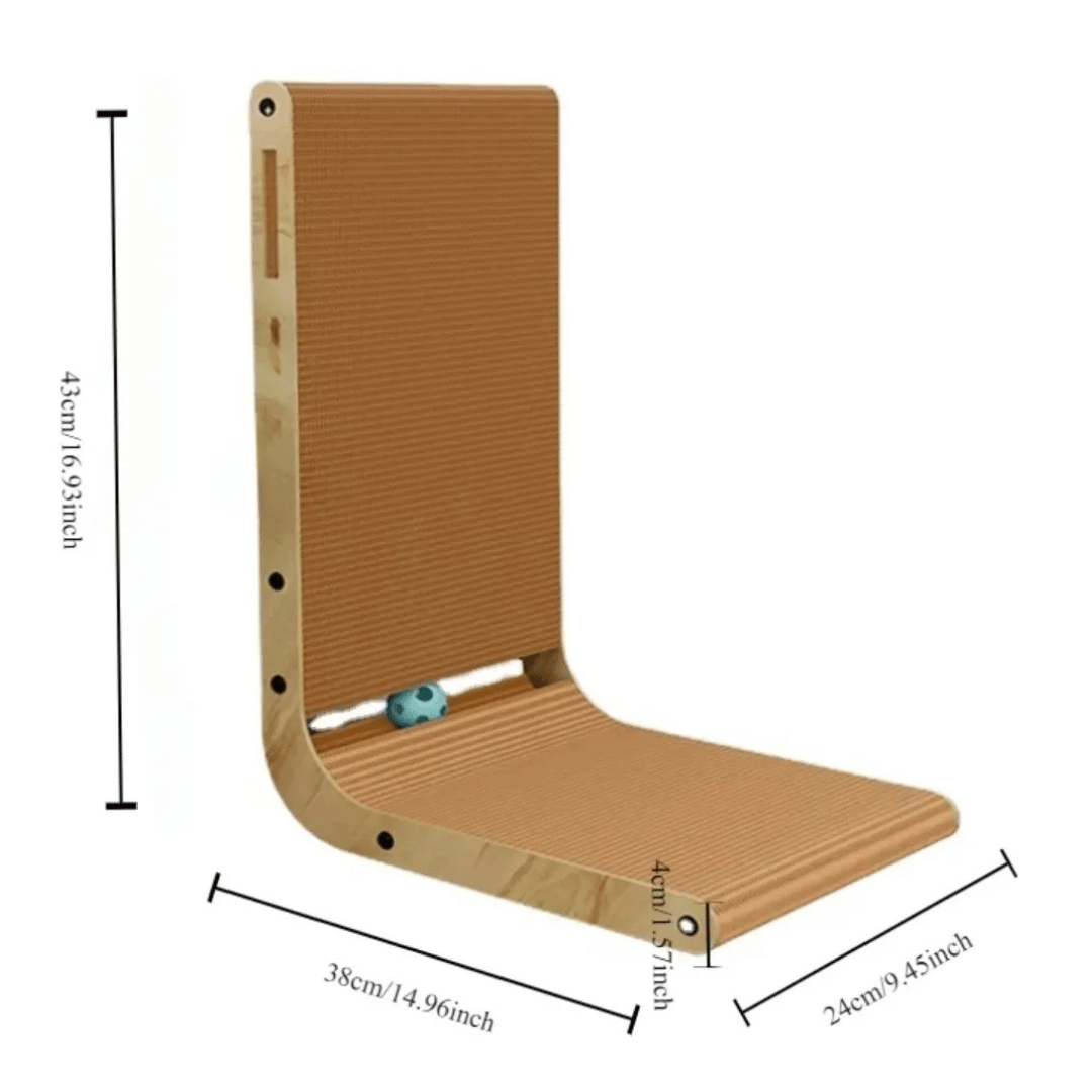 L-Shaped Cat Scratching Board Furniture Protector