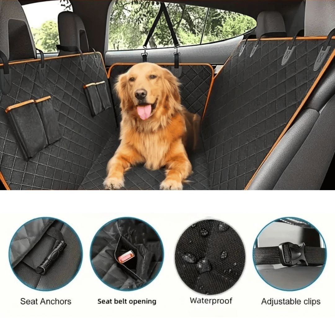 Large Dog Car Seat Hammock Cover for Backseats