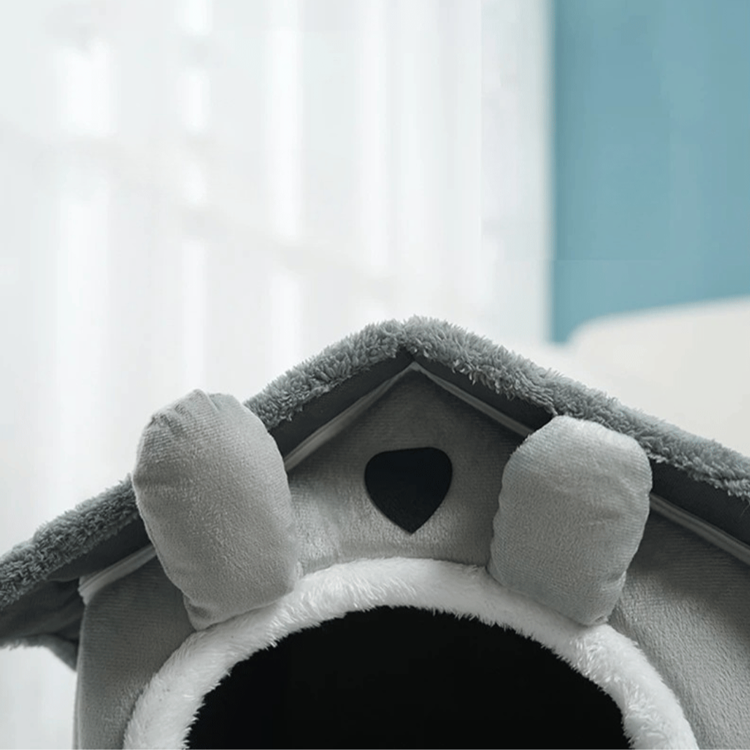 Little Ears Pet Bed House for Cats & Small Dogs