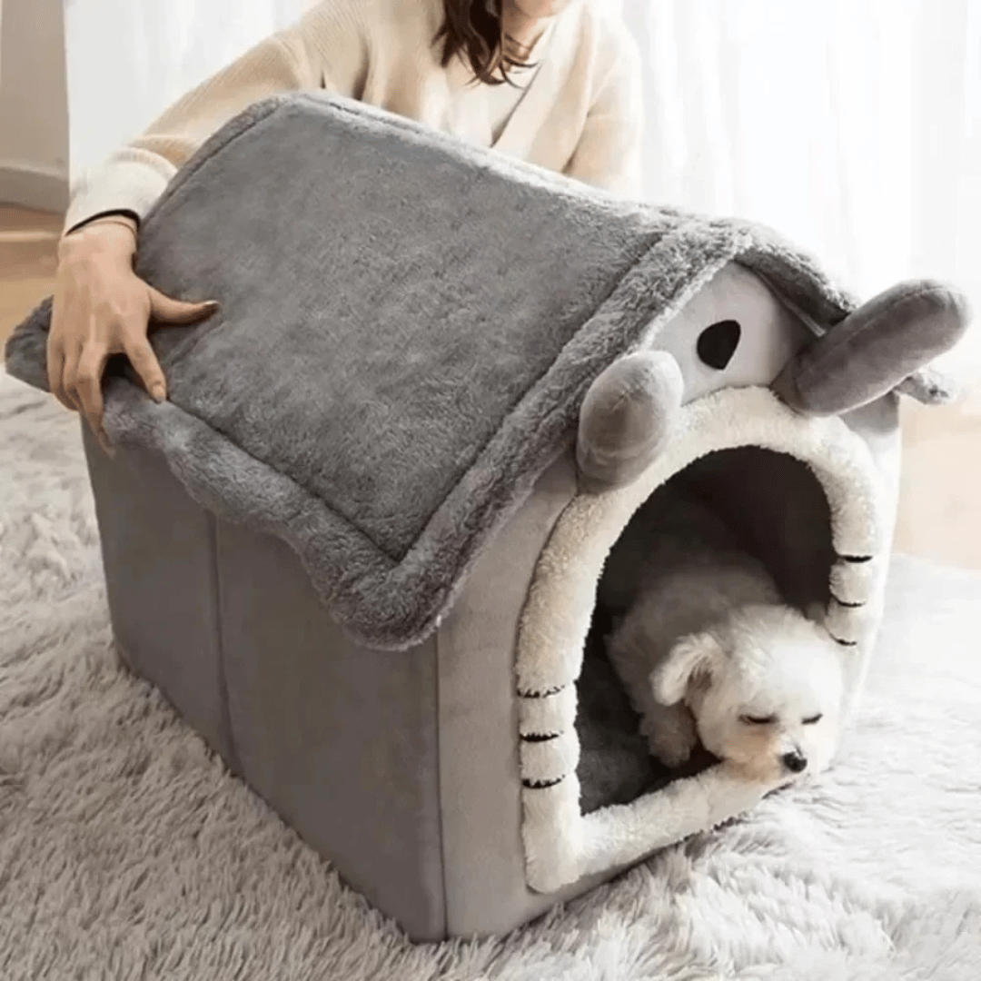 Little Ears Pet Bed House for Cats & Small Dogs