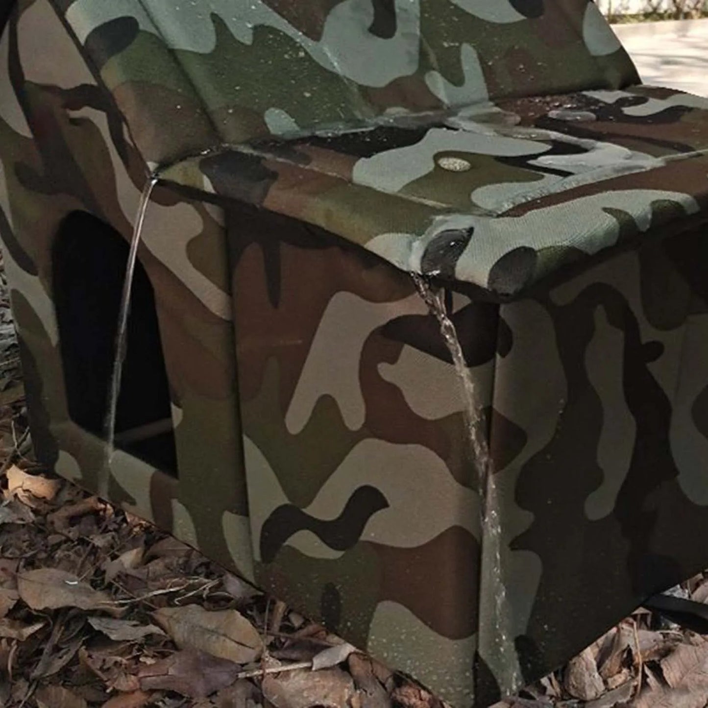 Meow Manor Waterproof Outdoor Cat House