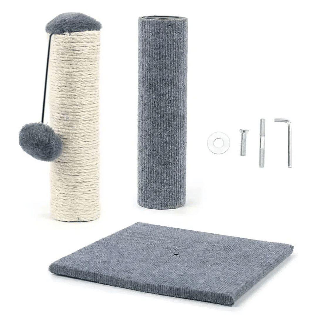 Playful Cat Scratching Post with Hanging Ball