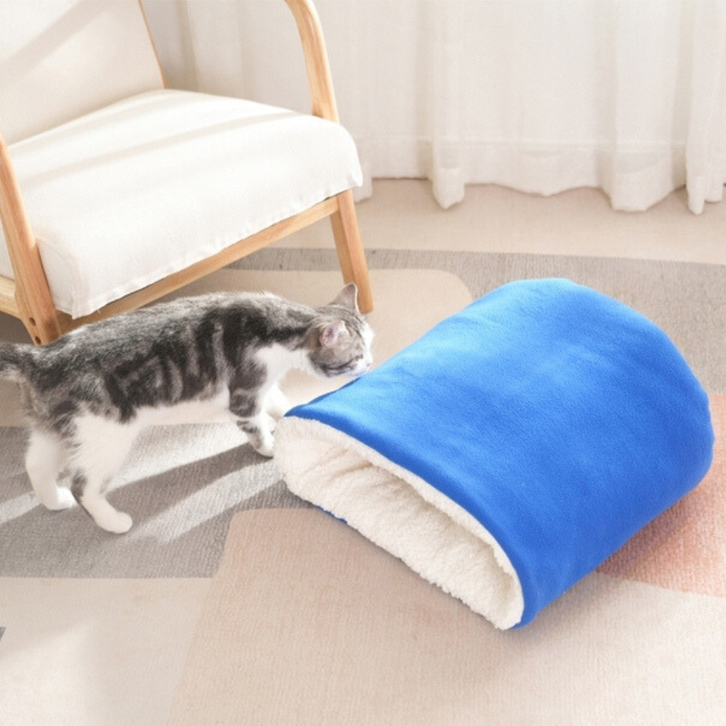 Polar Fleece Cat Sleeping Bag