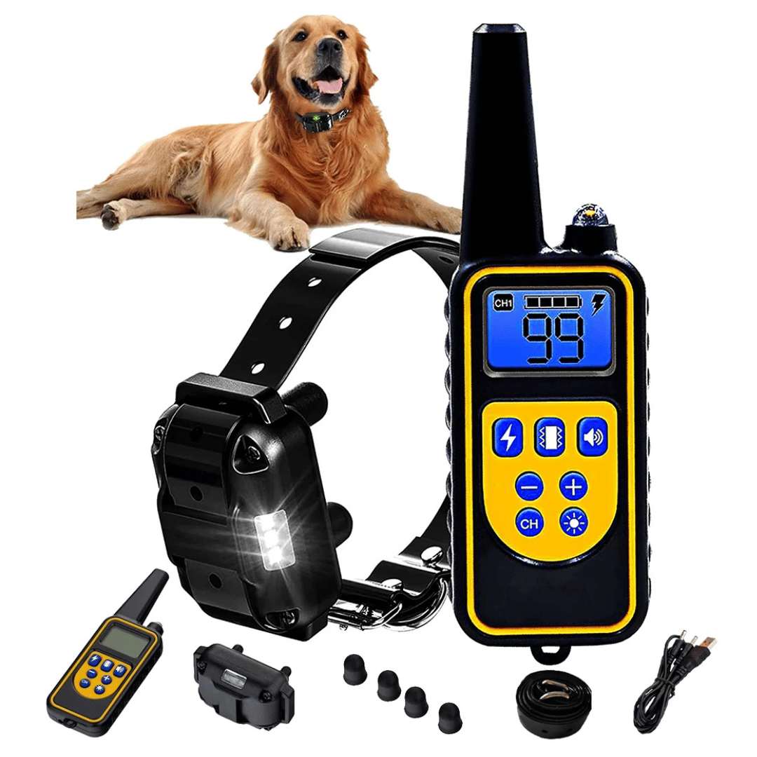 800m Remote-Controlled Dog Training Collar | Waterproof & Rechargeable
