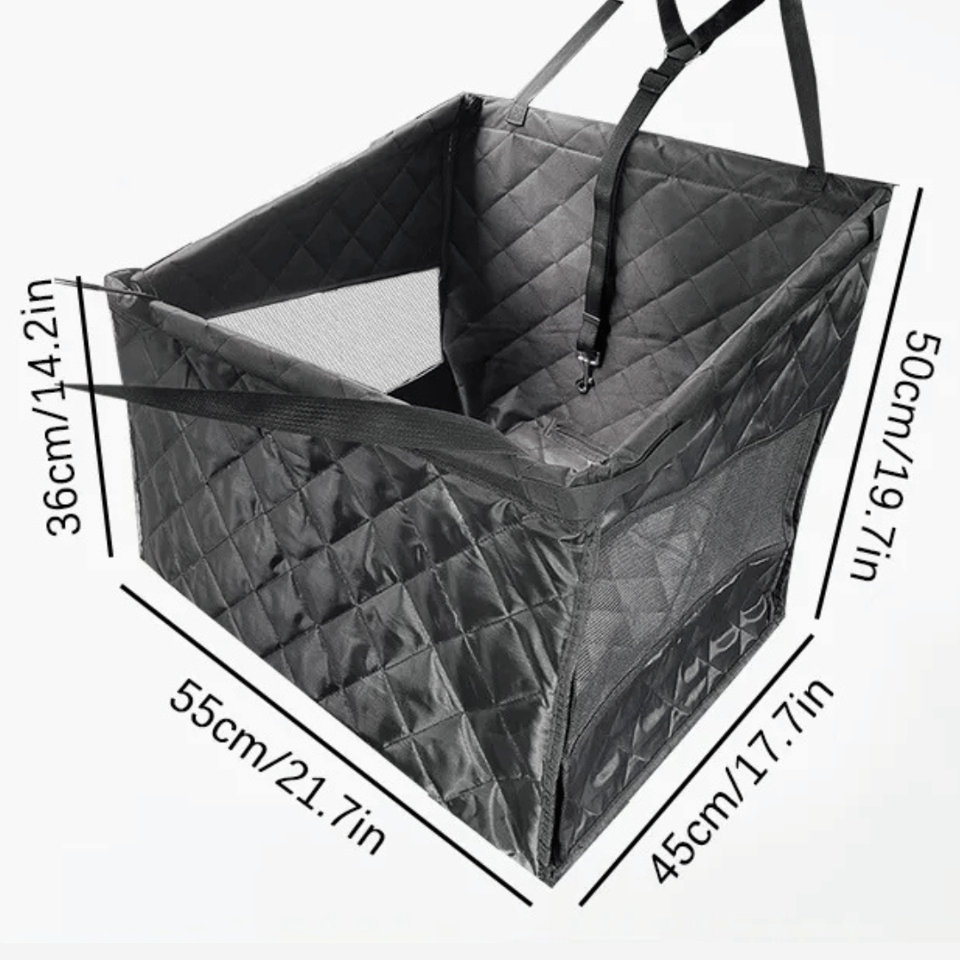 Secure & Reinforced Dog Car Seat