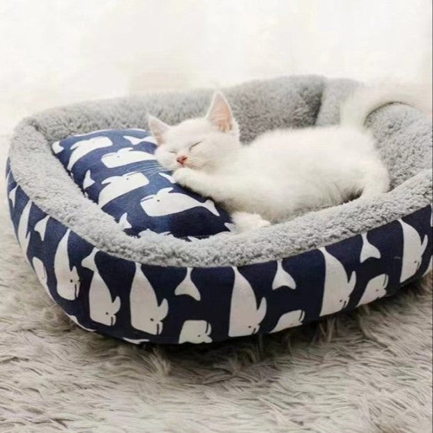 Snug Dreams Pet Bed & Pillow for Cats & Small Dogs