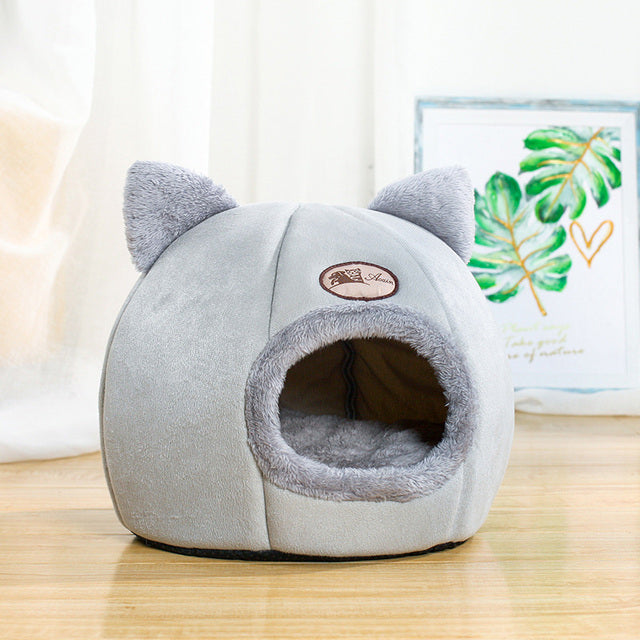 Snug Nest Cat Bed House