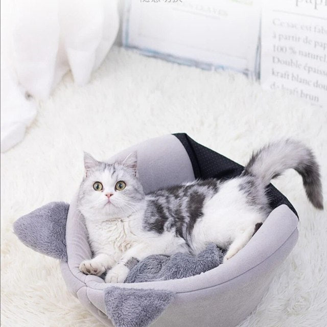 Snug Nest Cat Bed House