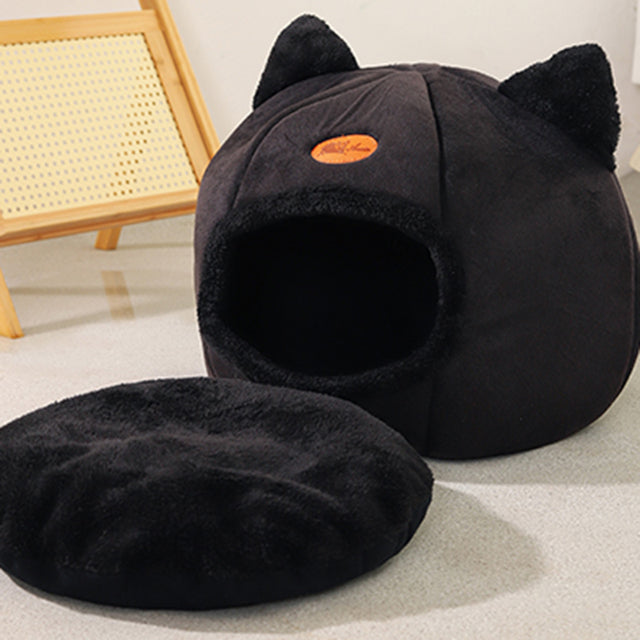 Snug Nest Cat Bed House