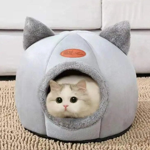 Snug Nest Cat Bed House