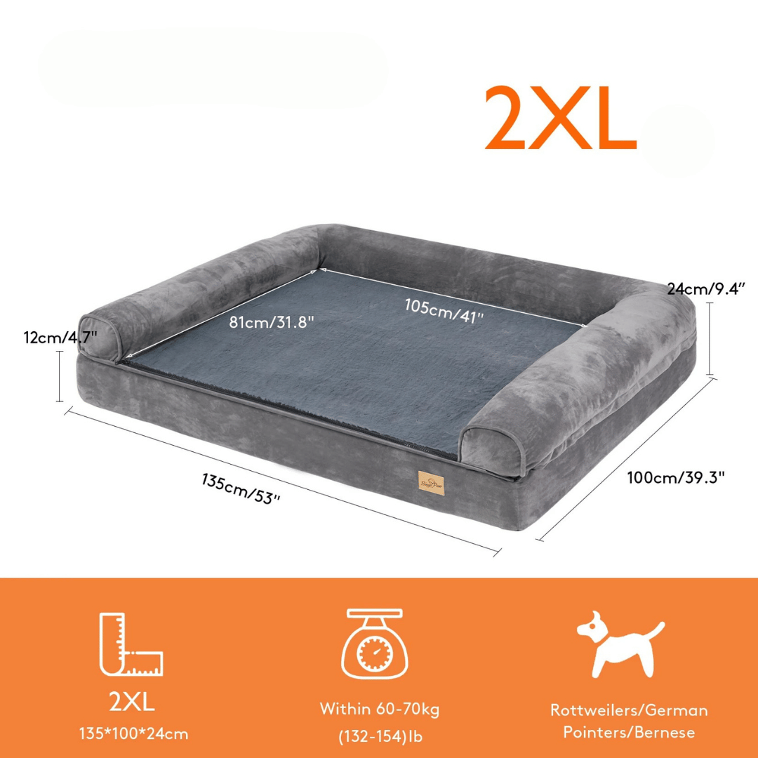 XL Orthopedic Dog Bed Memory Foam Mattress for Large Dogs
