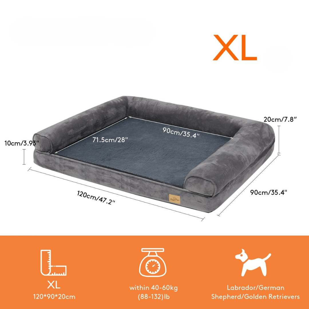 XL Orthopedic Dog Bed Memory Foam Mattress for Large Dogs