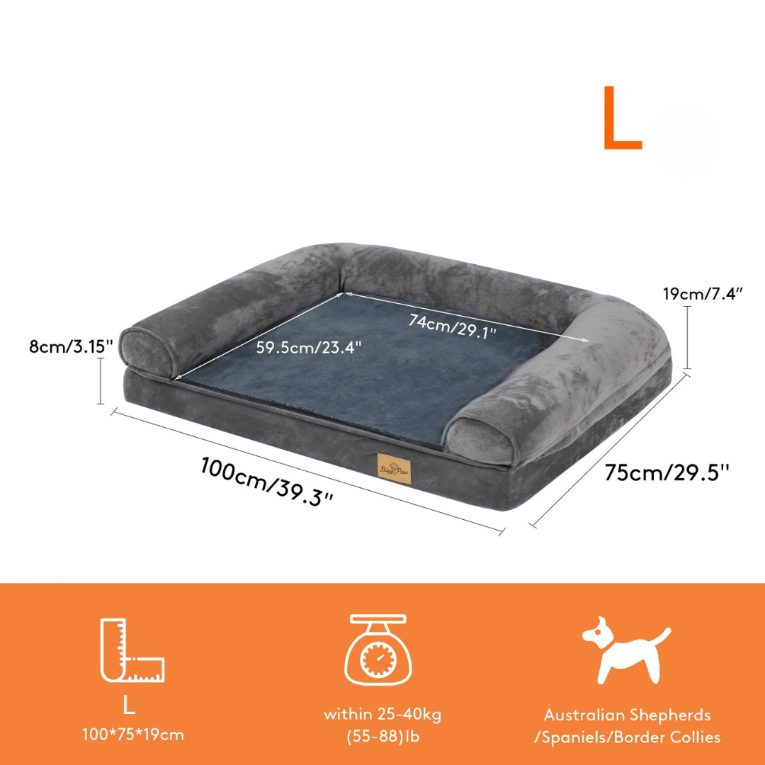XL Orthopedic Dog Bed Memory Foam Mattress for Large Dogs