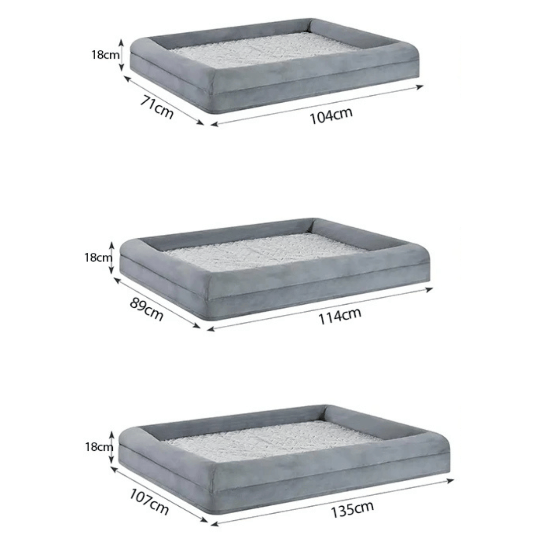 XL Supportive Orthopedic Dog Bed for Large Dogs