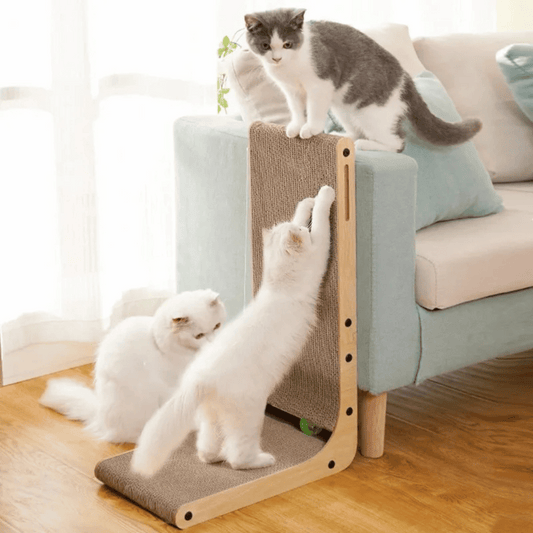 L-Shaped Cat Scratching Board Furniture Protector